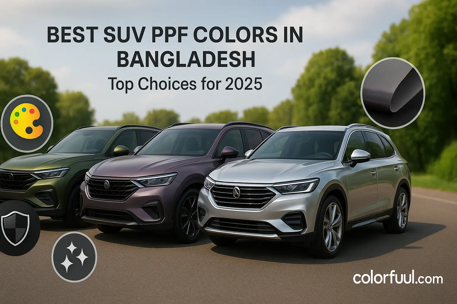 Beste SUV-PPF-Farben