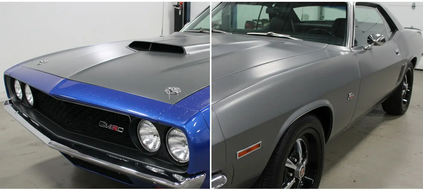 Farbige PPF vs. Vinylfolie