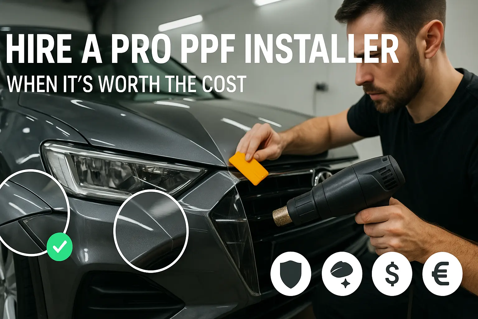 Beauftragen Sie einen professionellen PPF-Installateur