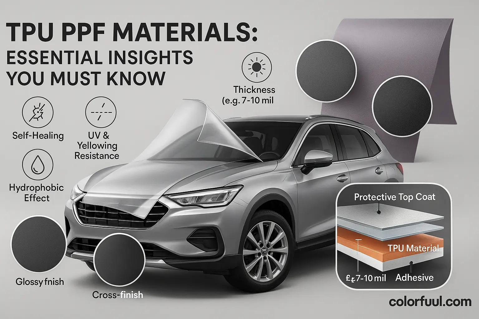TPU PPF Materialien
