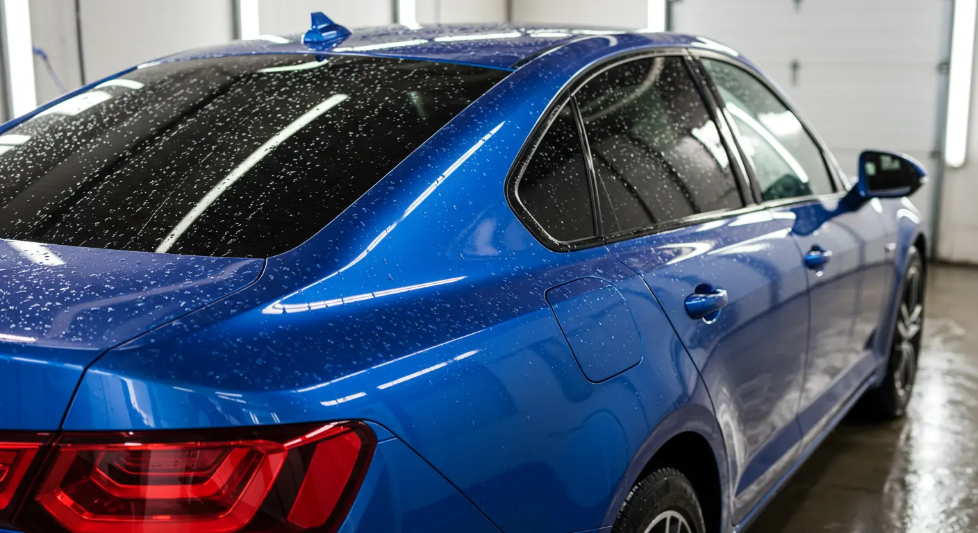 Kann ich das Auto nach der Installation von farbigem TPU PPF waschen?