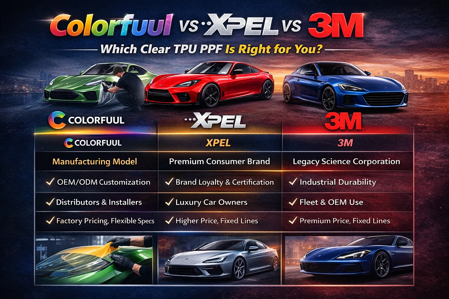 Nach oben 10 Klare TPU-PPF-Hersteller in den USA (2026 Tiefgehender Vergleich)
