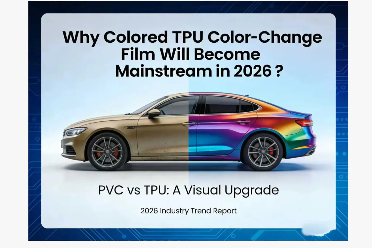 TPU Color PPF Global: Wie farbiger Lackschutzfilm weltweit die Automobilmärkte prägt